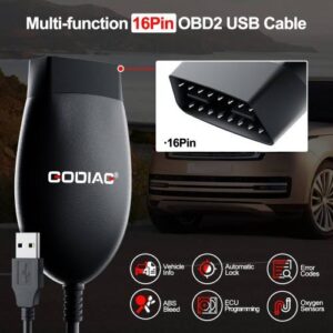 Français GODIAG J2534 Passthru PCM-Flash & ELM327 Diagnose J1979 Compatible Vehicles Switch Mode Automatically