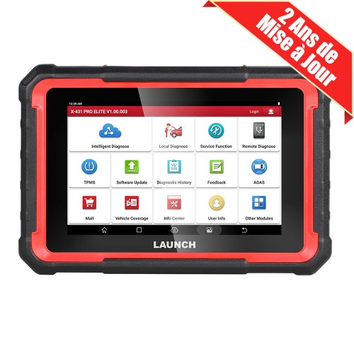 LAUNCH X431 PRO ELITE OBD2 Système Complet Diagnostic Scanner