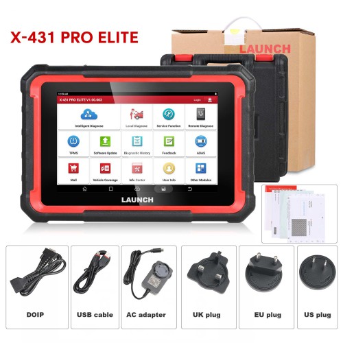 LAUNCH X431 PRO ELITE OBD2 Système Complet Diagnostic Scanner – Image 3